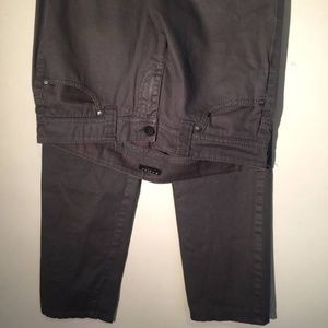 Sisley Grey Waxed Dress Pants